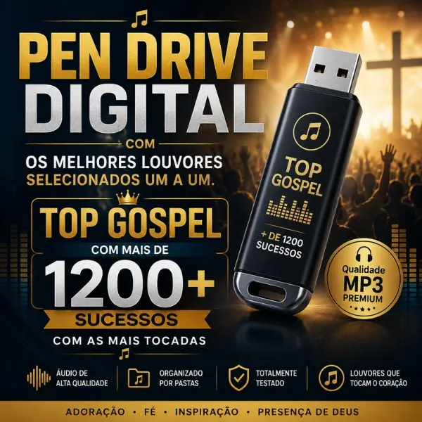 Pen Drive Top Gospel